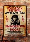 Chapa rústica The Doors 1968 - comprar online