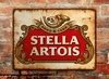 Chapa rústica cerveza Stella Artois - comprar online
