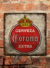 Chapa rústica Cerveza Corona - comprar online