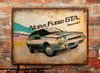 Chapa rústica Renault Fuego GTA - comprar online