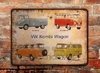 Chapa rústica Volkswagen Kombi Wagon - comprar online