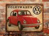 Chapa rústica Volkswagen Beetle 1974 - comprar online
