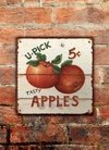 Chapa rústica Apples - comprar online