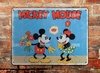 Chapa rústica Mickey - comprar online