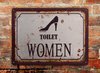 Chapa rústica Toilette Women - comprar online