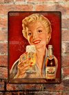 Chapa rústica cerveza Grolsch - comprar online