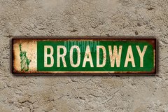 Chapa calles New York "Broadway" - comprar online