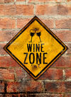 Chapa rústica Wine Zone