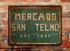 Chapa rústica Mercado de San Telmo - comprar online