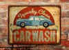 Chapa rústica Car Wash