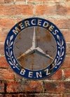 Chapa rústica Mercedes Benz
