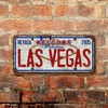 Chapa rústica Patente Welcome to Fabulous Las Vegas
