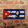 Chapa rústica Patente Cuba Che Guevara