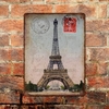 Chapa rústica Paris Torre Eiffel