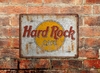 Chapa rústica Hard Rock Cafe