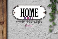 Chapa cartelito: Home