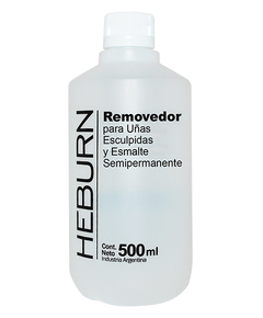 REMOVEDOR P/UÑAS ESCULPIDAS Y SEMIPERMANENTE x 500 cc.