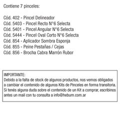 KIT SELECTA MEDIANO x 7 en internet