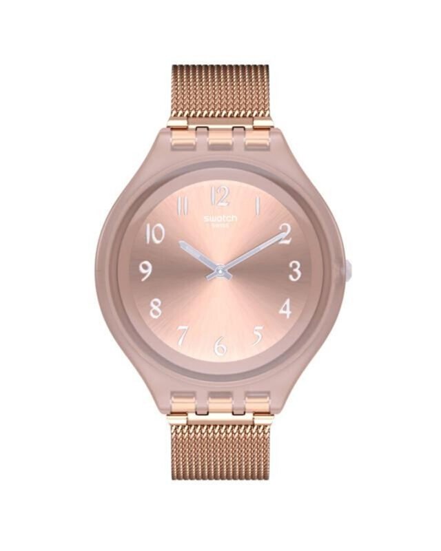 Reloj Swatch Mujer Skinchic Svup100m Acero Rose Sumergible