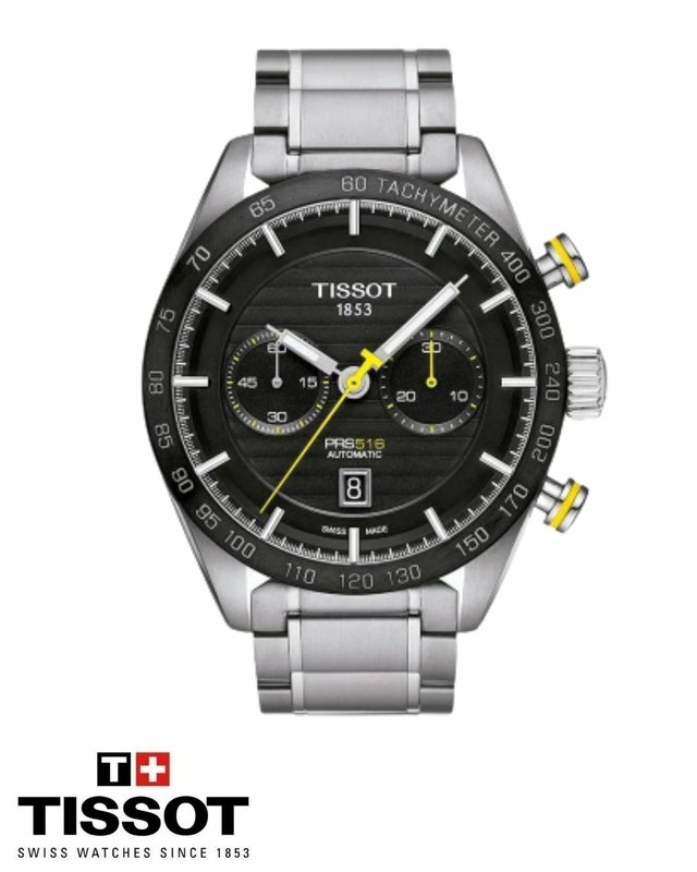 Reloj Tissot Hombre PRS 516 Automatic Chronograph T100.427.11