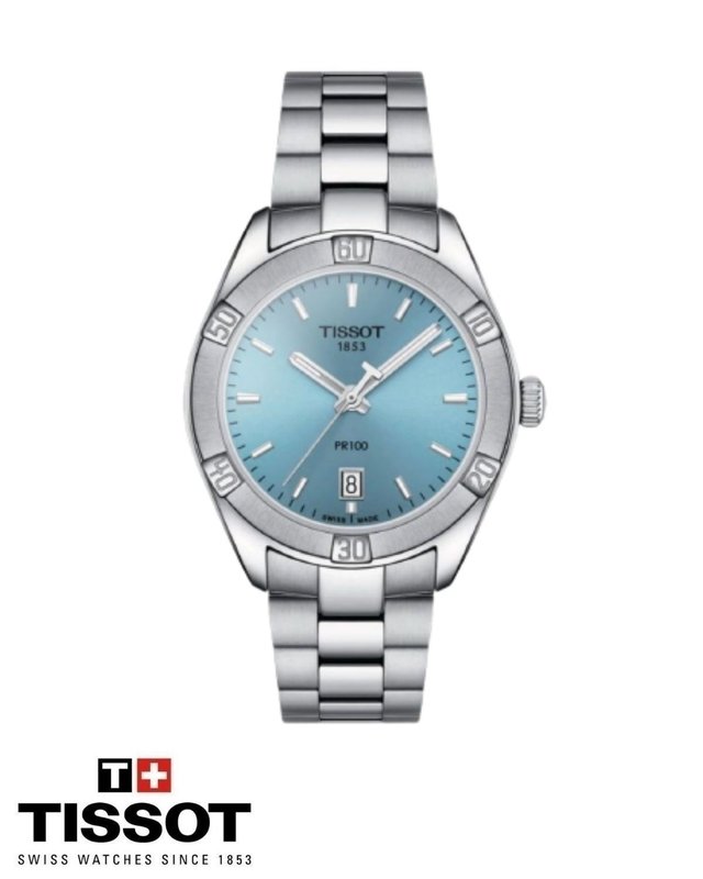 Reloj Tissot PR 100 Lady Sport Chic T101.910.11.351.00