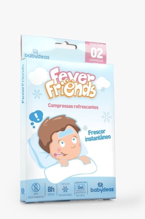 Adesivo Termo Friends - Compressas refrescantes para febre BabyDeas