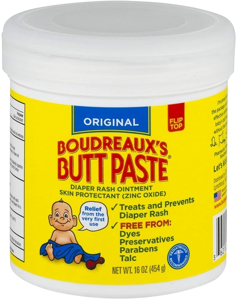 Pomada Para Assadura Boudreaux's Butt Paste Original/Tradicional - 454g
