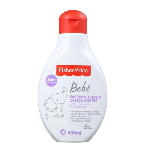 Fisher-Price Bebê Cabeça Aos Pés - Sabonete Líquido 400ml