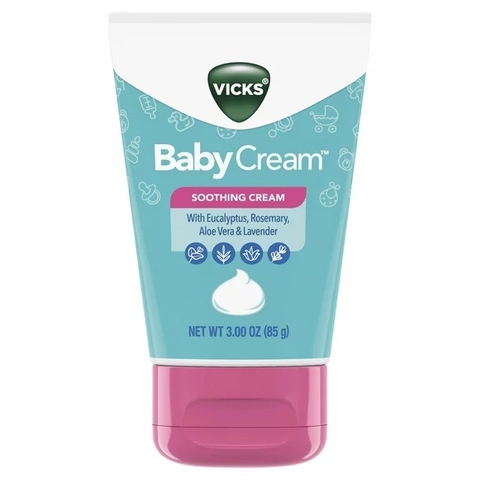 Vicks BabyCream Soothing Cream - 85g