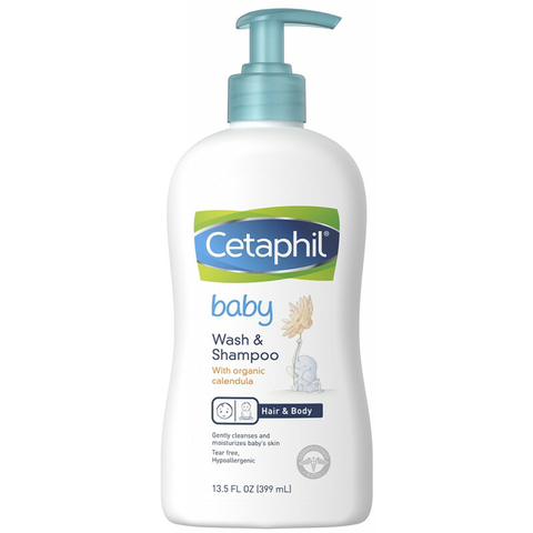 Cetaphil Baby Sabonete e Shampoo Líquido (Wash & Shampoo)