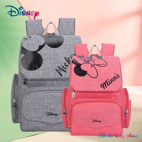 Bolsa Mochila Maternidade Disney Luxury