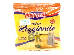 Queso Reggianito en Hebras 135g "Melincue"