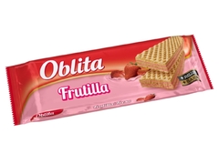 OBLEAS DE VAINILLA RELLENAS DE FRUTILLA "OBLITA"