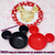Kit 2 Petisqueiras + 4 Mini Petisqueiras Ratinho - Mickey e Minnie Presentes