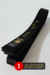 KUROMATSU CETIM JAPONÊS - Faixa Preta Premium | Premium Black Belt (Japanese Satin) - comprar online