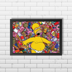 PLACA HOMER BEER - comprar online