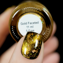 Gold Faceted - By Dany Vianna Esmaltes Artesanais