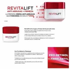 Crema Antiarrugas + Firmeza Loreal Revitalift Textura Ligera en internet