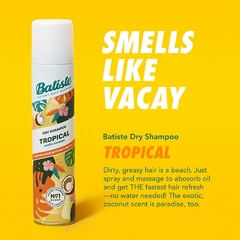 Shampoo Seco En Aerosol Batiste Tropical Lavado Sin Agua - comprar online