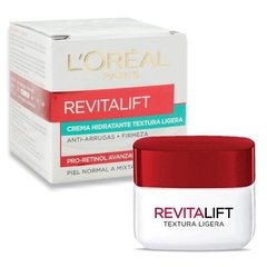 Crema Antiarrugas + Firmeza Loreal Revitalift Textura Ligera