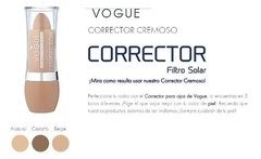 Lapiz Corrector De Ojeras Vogue Cremoso Con Filtro Solar en internet