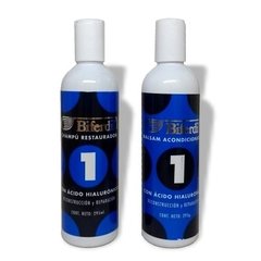 Biferdil 1 Shampoo+ Balsam Restaurador C/ Acido Hialuronico