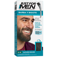 Just For Men Colorante Gel Barba Y Bigote Tapa Canas