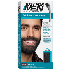 Just For Men Colorante Gel Barba Y Bigote Tapa Canas - comprar online