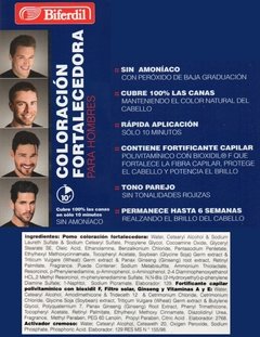 Biferdil Coloracion Masculina Cubre Canas Para Hombre - comprar online