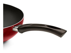 Sarten Wok Antiadherente 28cm Ilko Element Rosso - Tienda Ramona