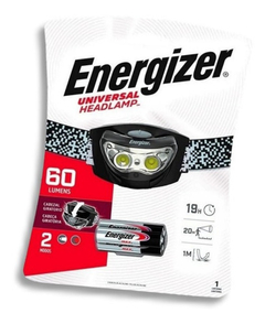 Linterna Vincha Led Minera Energizer Manos Libres 60 Lumens - Tienda Ramona