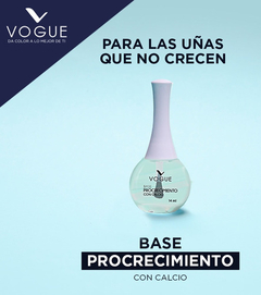 Base Pro Crecimiento De Uñas Vogue Efecto Spa Con Calcio en internet