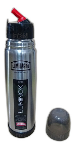 Termo De Acero Lumilagro Luminox 1lt Original Apto Alimentos - Tienda Ramona