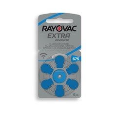 Pilas Audífono Rayovac Extra Advanced 6un - comprar online